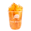 rau má mix, bánh tráng mix sa tế tôm