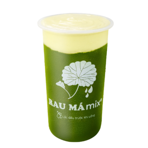 rau má mix, rau má mix sầu riêng sữa dừa