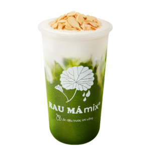 rau má mix, rau má sữa hạt sen mix hạnh nhân