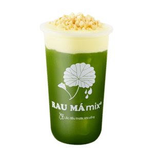 rau má mix, rau má hạt macca mix sầu riêng sữa dừa